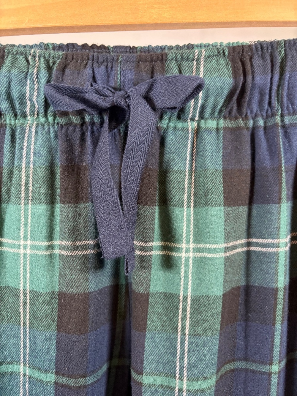 Old Navy Flannel Plaid Pajama Pants 2X NWT Black Watch Green Blue Lounge Sleep P